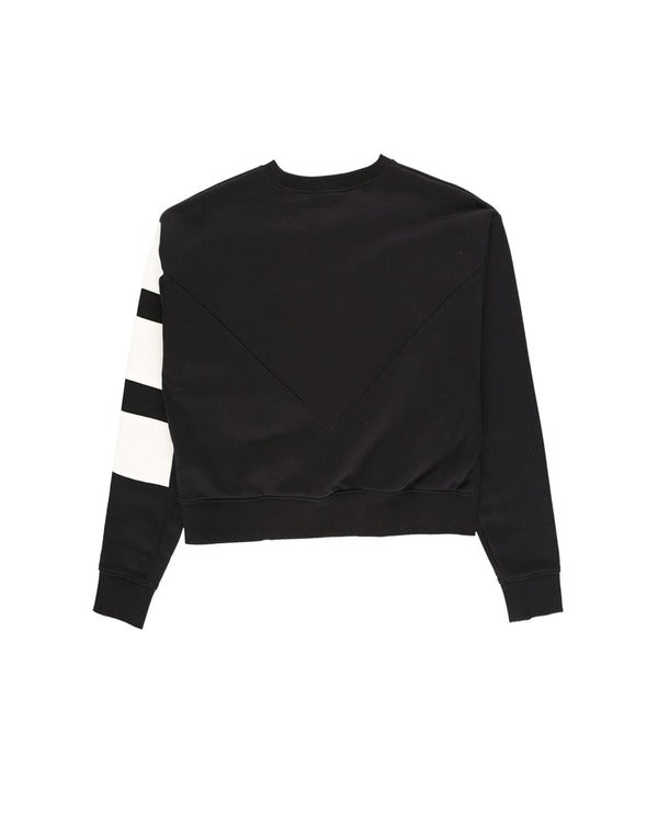 Access Daily 2025 Rachel Lindsay Black & White Stripe Sweatshirt