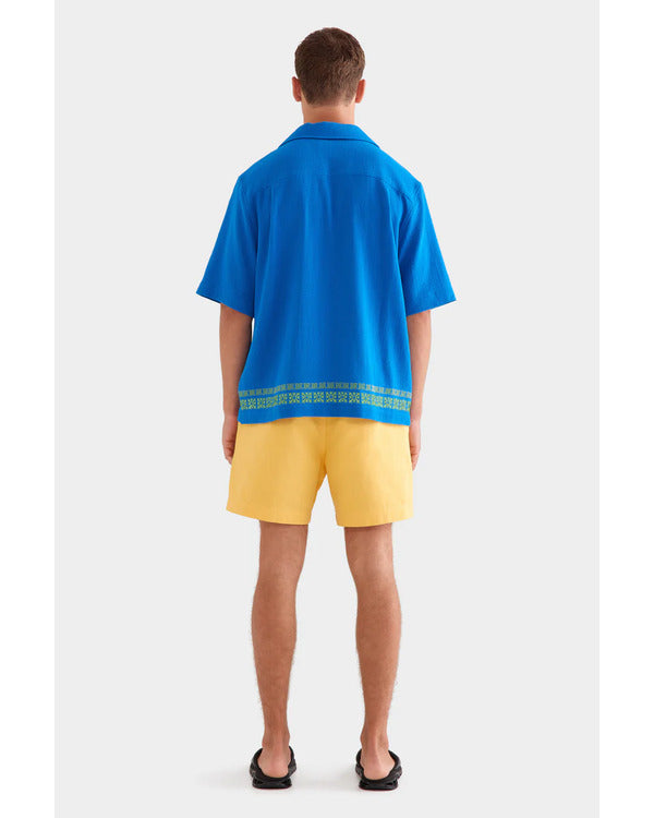 Access Daily 2025 Scott Evans Blue Camp Shirt