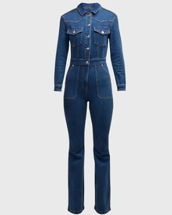 Landman Ali Larter Denim Jumpsuit