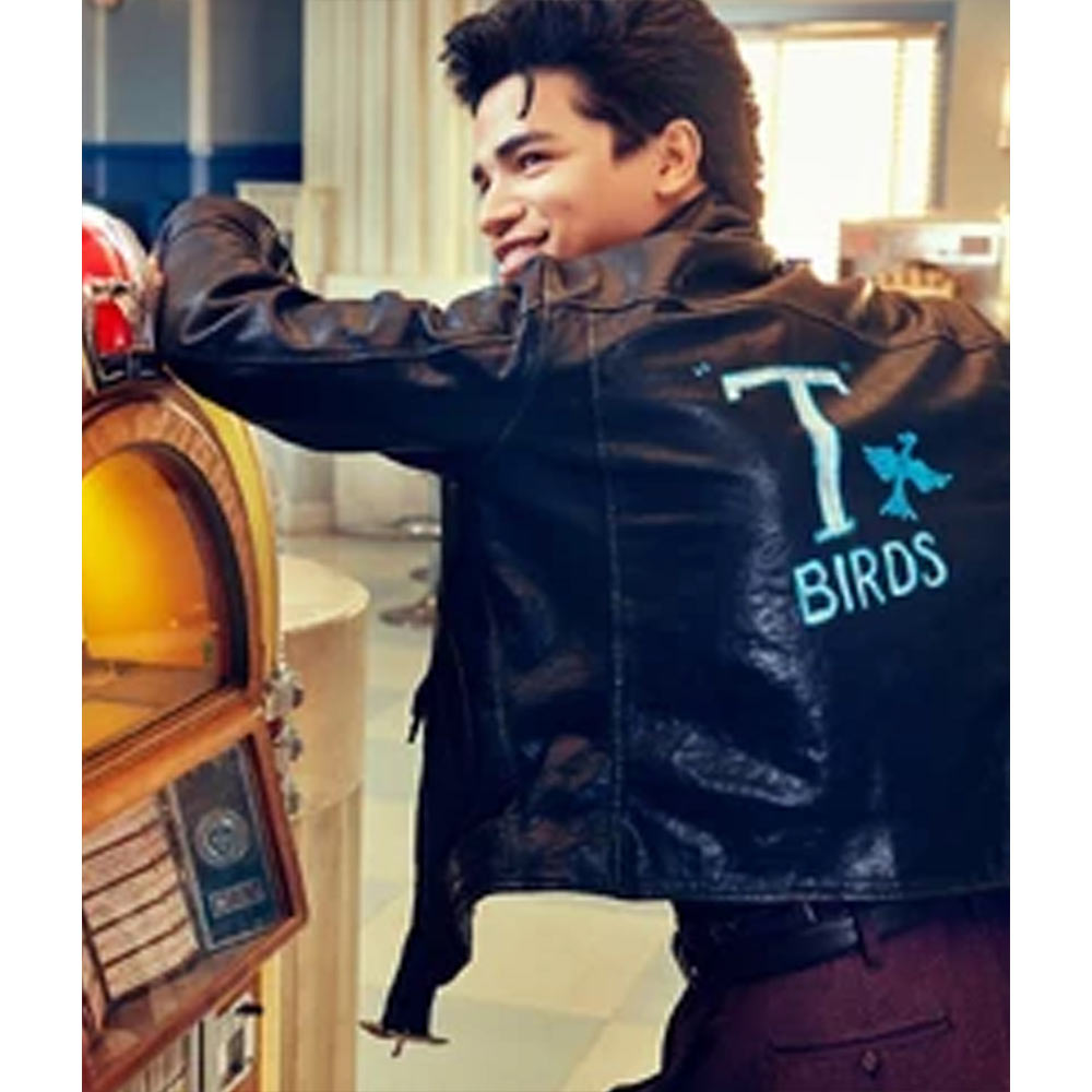 Grease Johnathan Nieves Leather Jacket