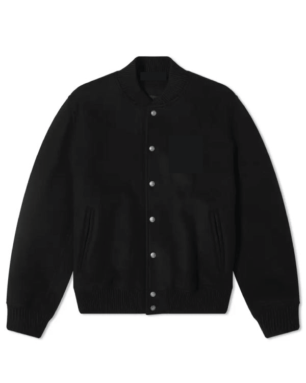 black-varsity-jacket