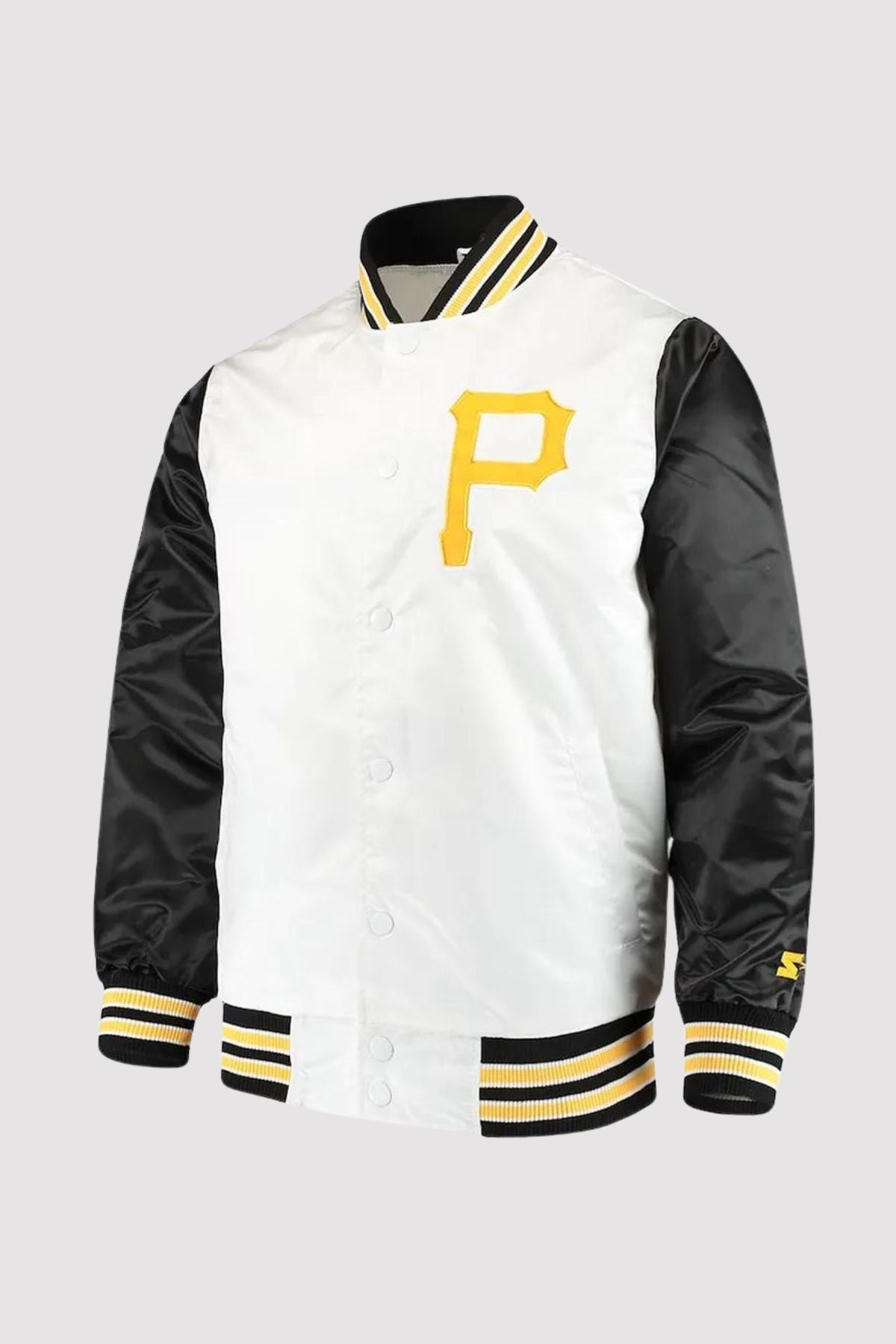 Black/White Pittsburgh Pirates The Legend Varsity Jacket