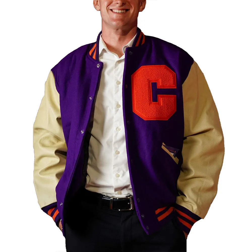 Clemson Tigers Ceremony Letterman Jacket