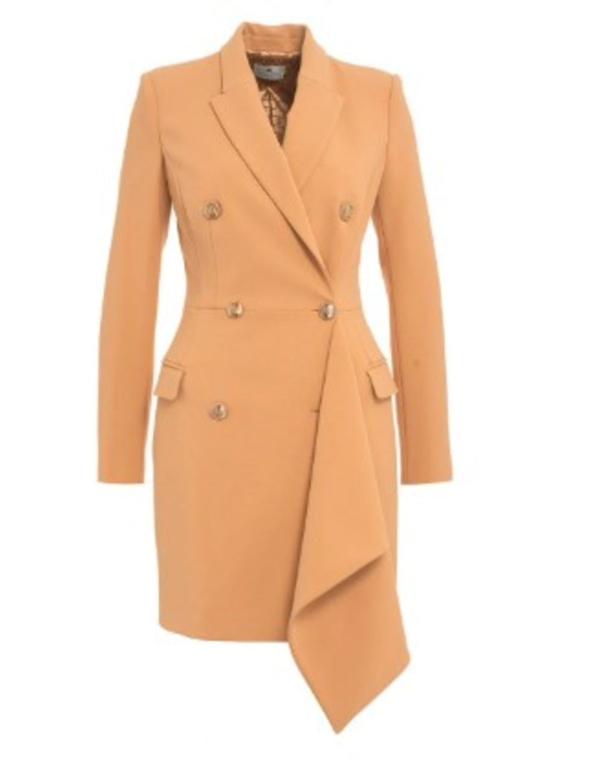 Beyond The Gates 2025 Daphnee Duplaix Drape Blazer Dress