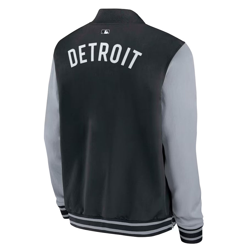 Detroit Tigers Dugout Bomber Full-Zip Jacket