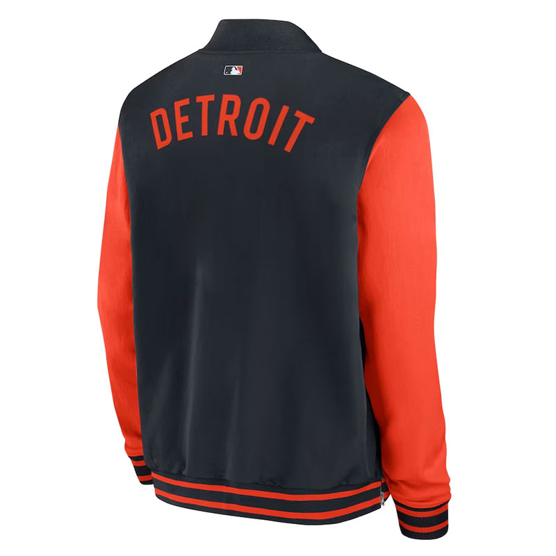 Detroit Tigers Dugout Bomber Full-Zip Jacket