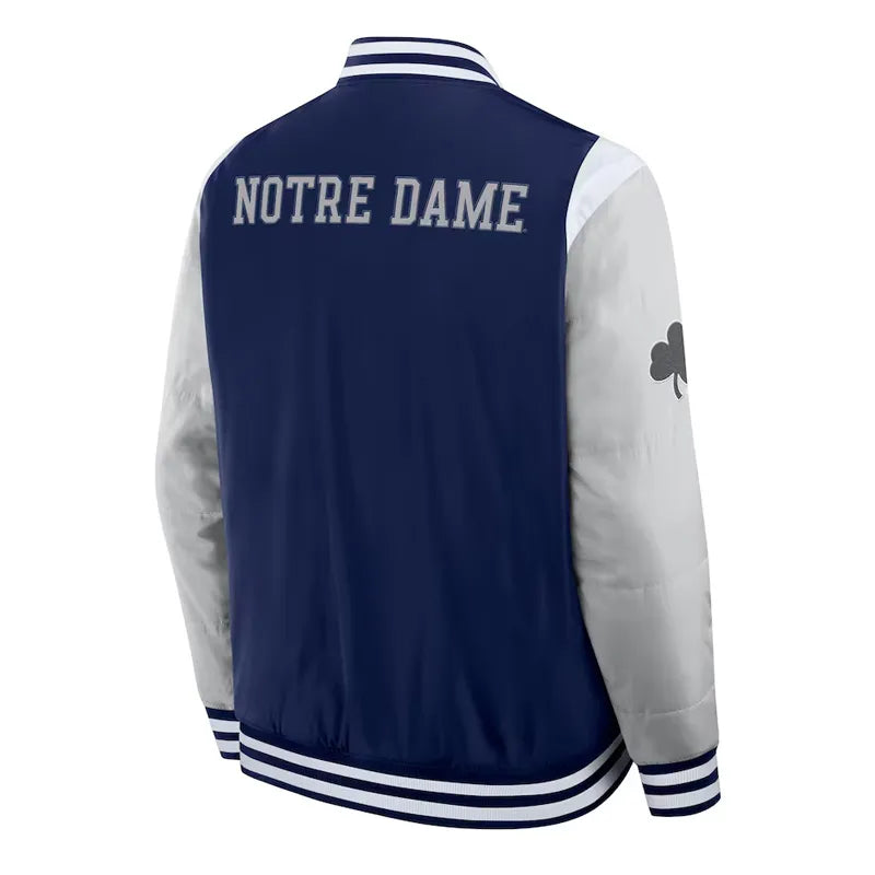 Elements Elite Notre Dame Fighting Irish Navy Jacket