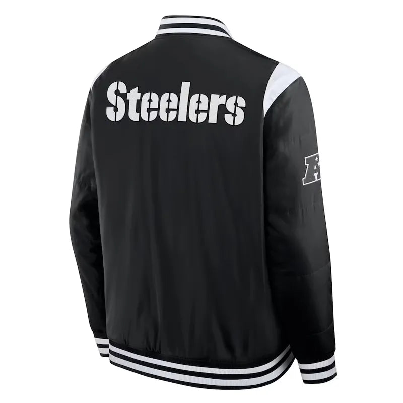 Elements Elite Pittsburgh Steelers Black Jacket