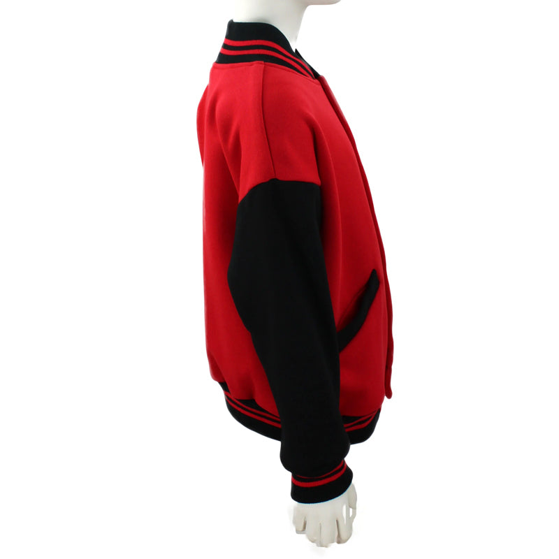 Essendon Primary Red and Black Varsity Jacket