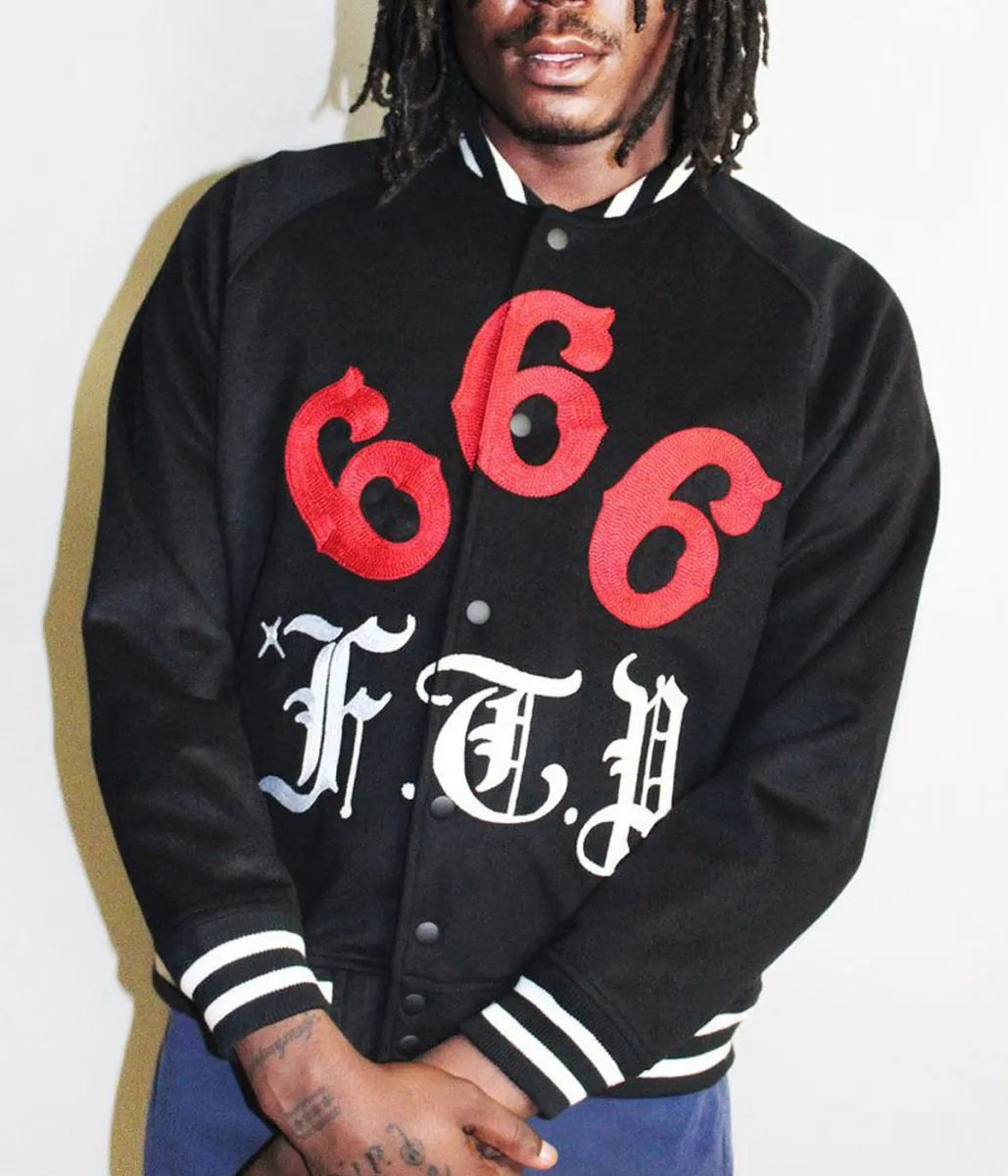 FTP Gino 666 Wool Letterman Jacket