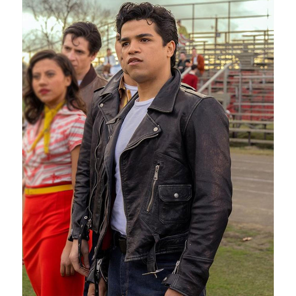 Grease Johnathan Nieves Leather Jacket