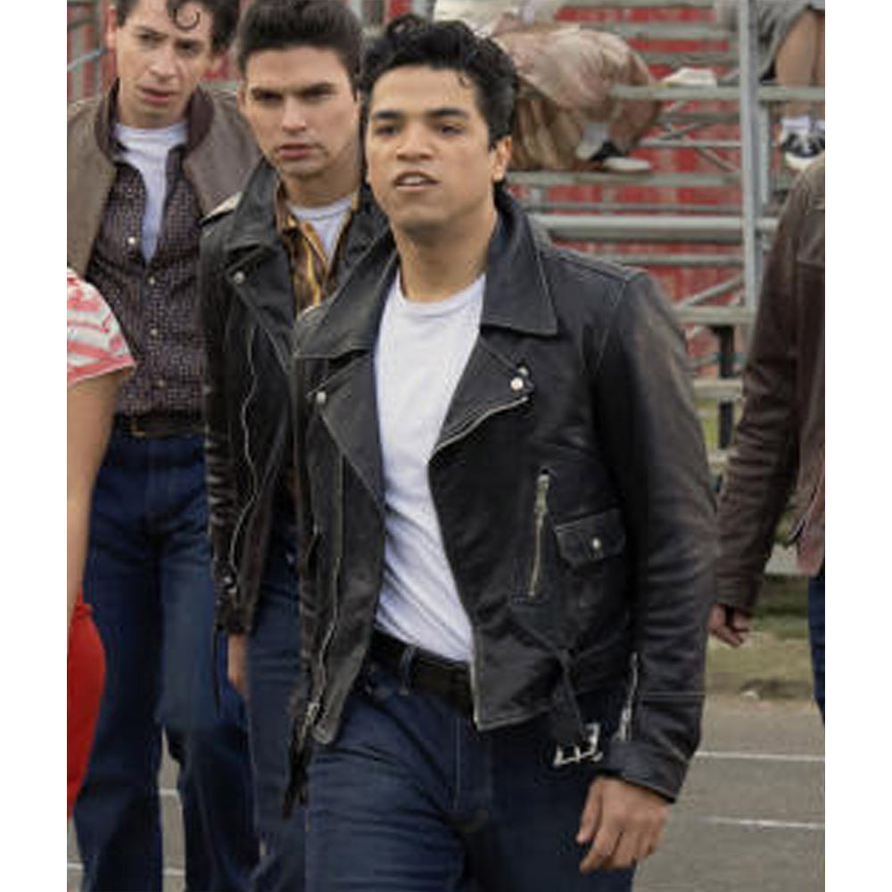 Grease Johnathan Nieves Leather Jacket