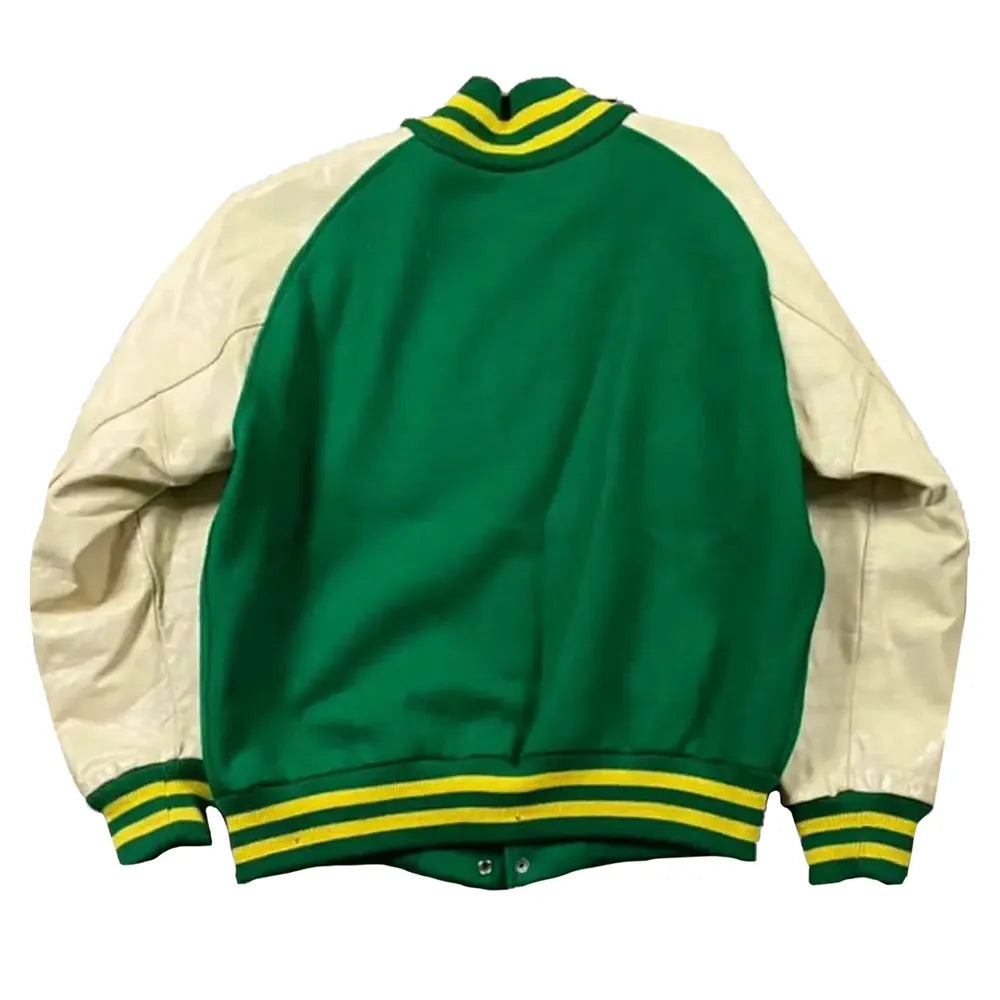 Green O Varsity Jacket