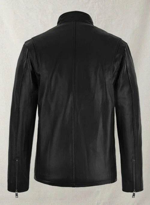 Henry Cavill Black Leather Jacket