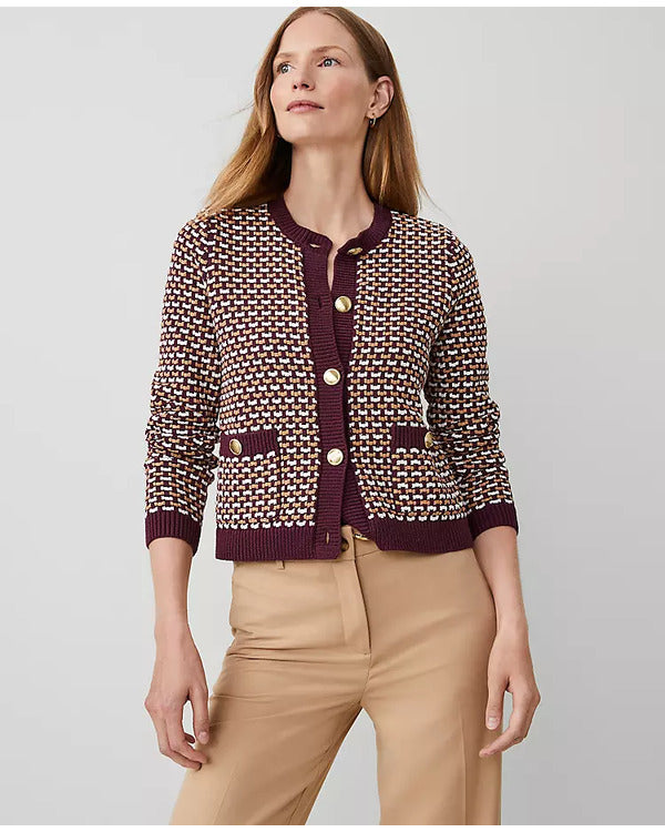 Abbott Elementary S04 Sheryl Lee Ralph Tweed Cardigan