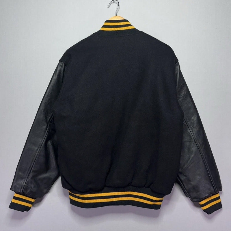 Iowa Hawkeyes RARE Black Varsity Jacket