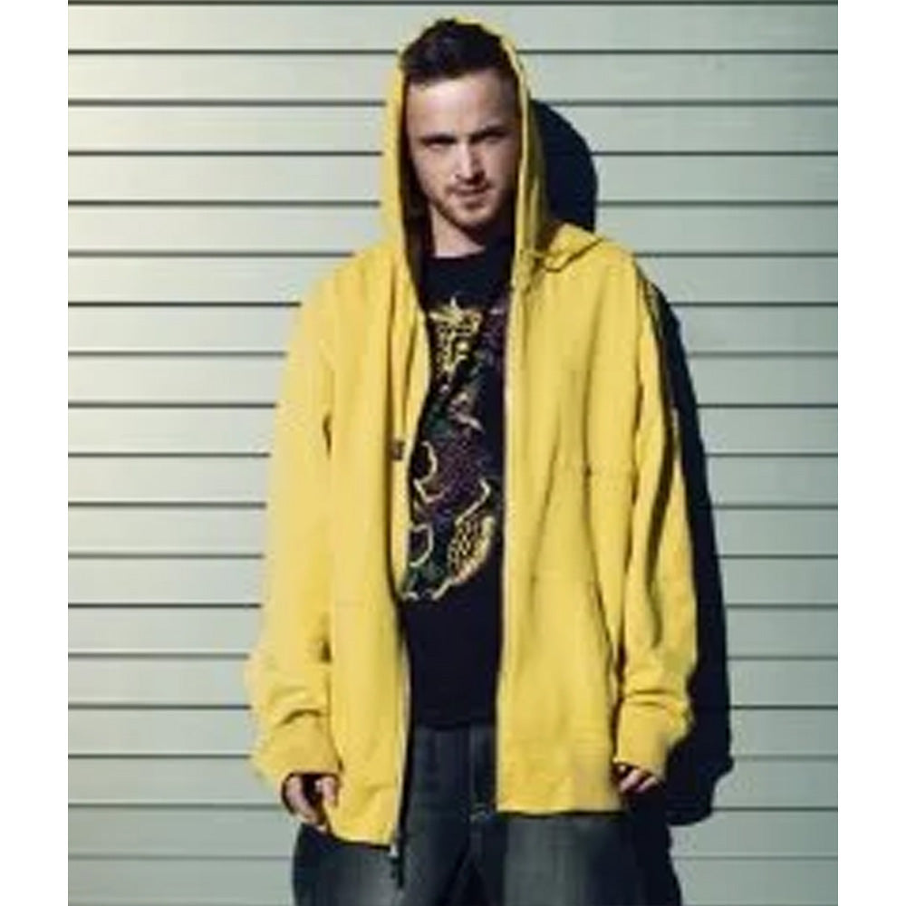 Aaron Paul Breaking Bad Yellow Hoodie