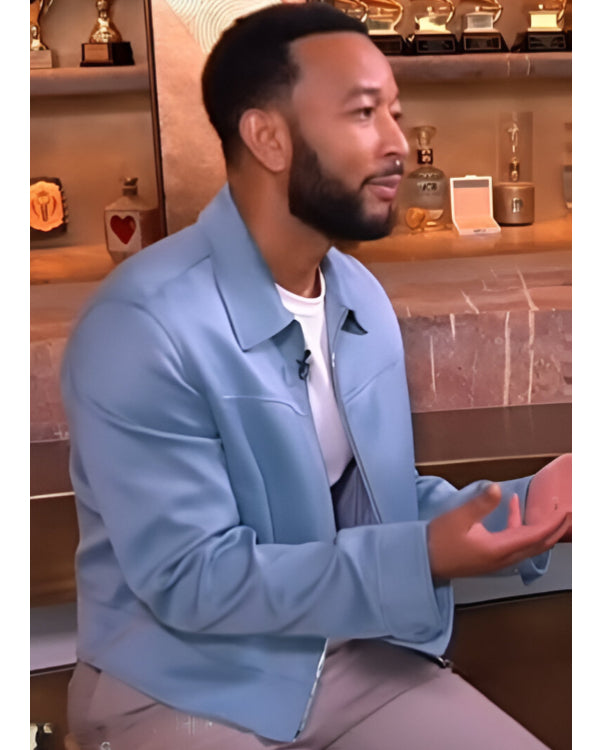 Access Hollywood John Legend Blue Jacket