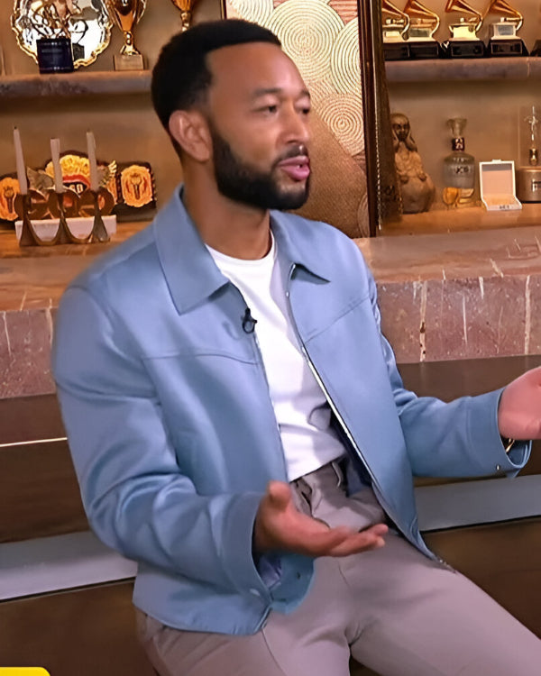 Access Hollywood John Legend Blue Jacket