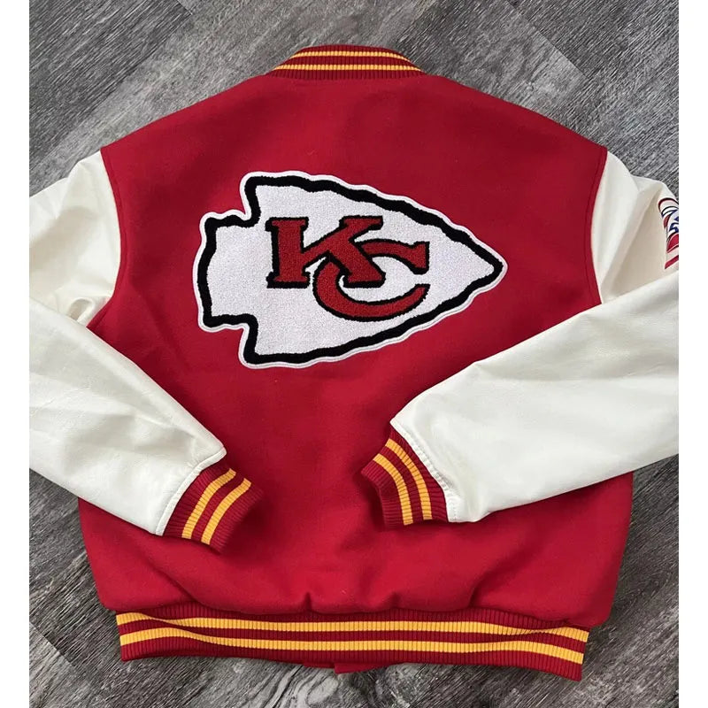 Kansas City Chiefs Thick Letterman Jacket