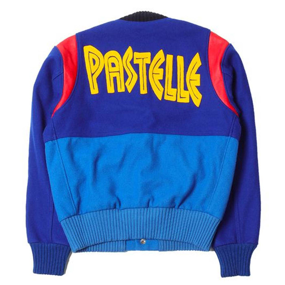 Kanye West Pastelle Blue Varsity Jacket