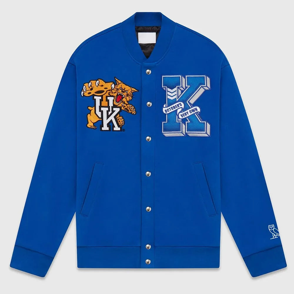Kentucky Wildcats Blue Varsity Fleece Jacket