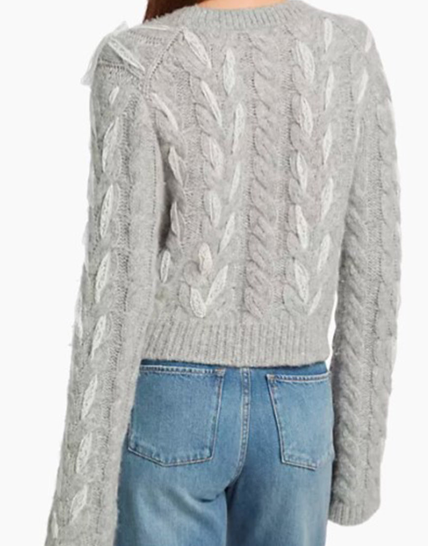 Denise Richards And Her Wild Things 2025 Denise Richards Grey Cardigan