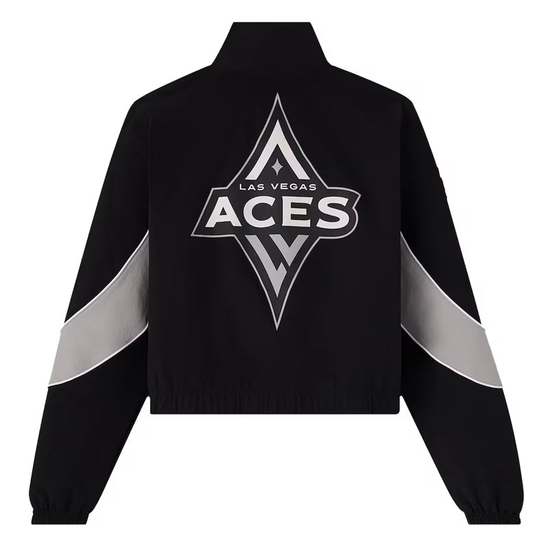Las Vegas Aces OVO Black/Silver Track Jacket