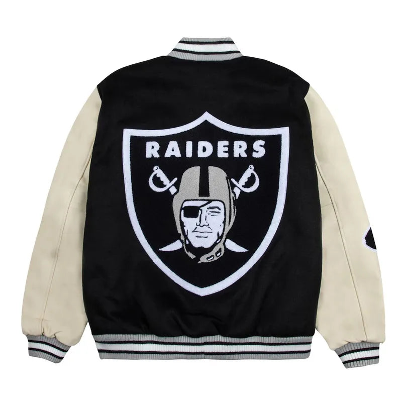 Las Vegas Raiders Nation Letterman Jacket