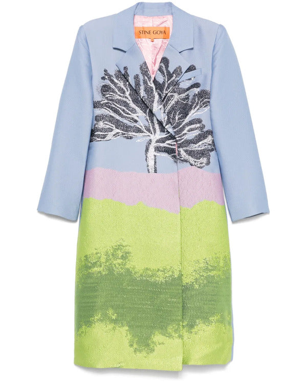 Beyond The Gates 2025 RhonniRose Mantilla Tree Print Coat