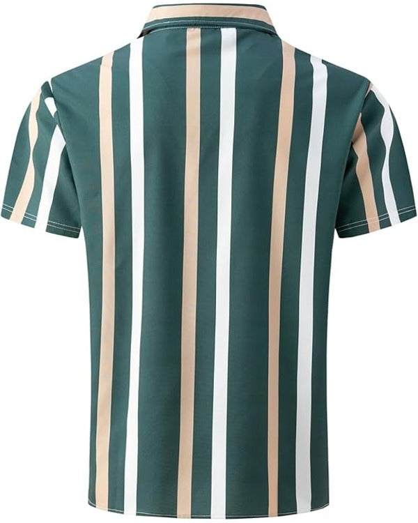 Got To Get Out 2025 Promo Shane Dougherty Green Striped Shirt