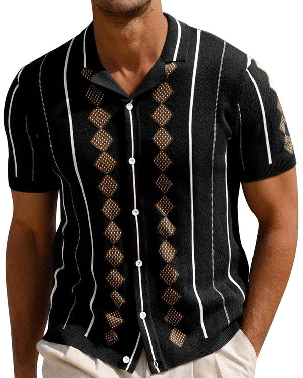 Got To Get Out 2025 Promo Nick Metzler Black Stripe Shirt