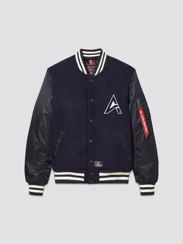 Ma-1 Wool Varsity Jacket