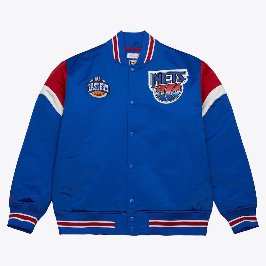 New Jersey Nets Heavyweight Satin Jacket