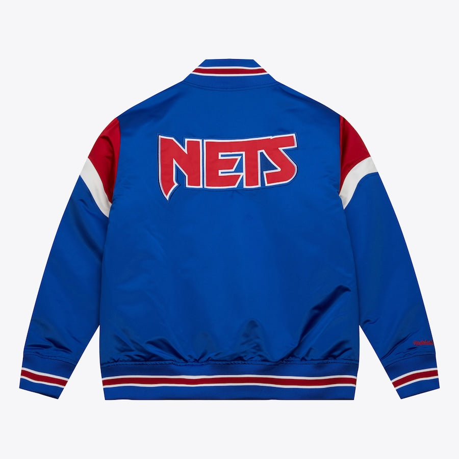 New Jersey Nets Heavyweight Satin Jacket