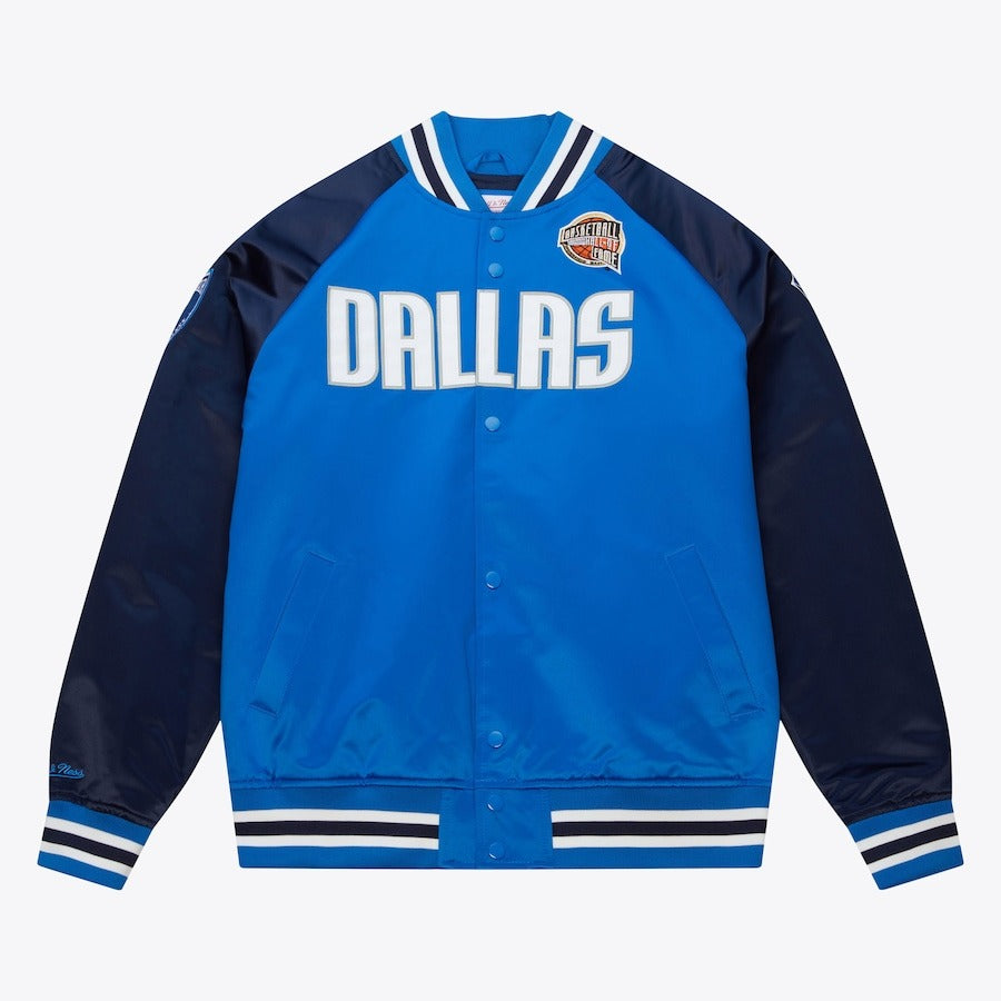Nowitzki Dallas Mavericks NBA Hall Of Fame Name & Number Satin Jacket