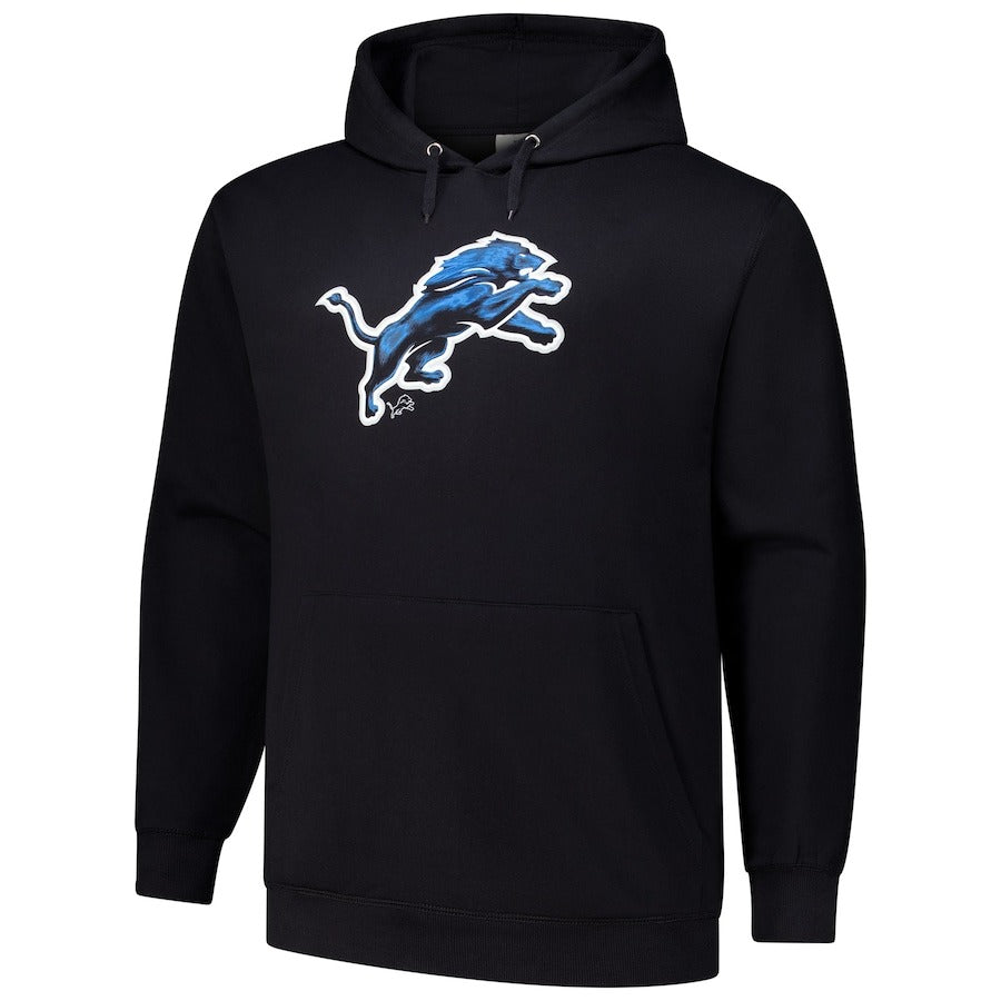 Detroit Lions Fanatics Black Mascot Hoodie