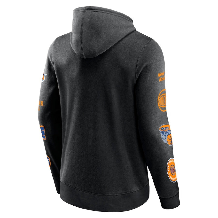 Fanatics Black New York Knicks Wild Winner Hoodie