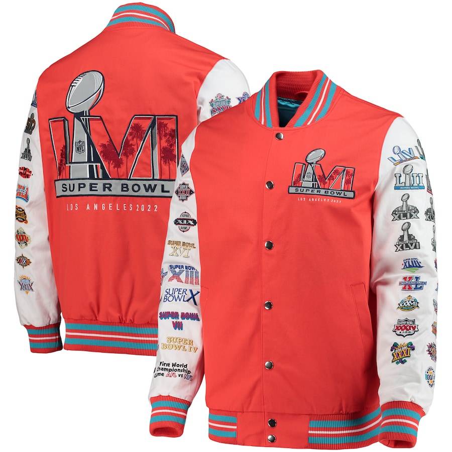 Men’s Carl Banks Orange Super Bowl LVI Jacket