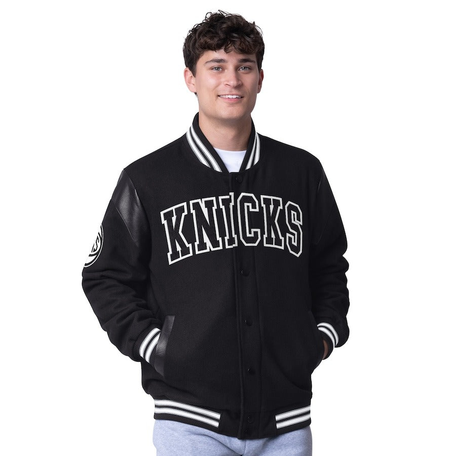 Sports By Carl Banks New York Knicks Clutch Hitter Varsity Jacket