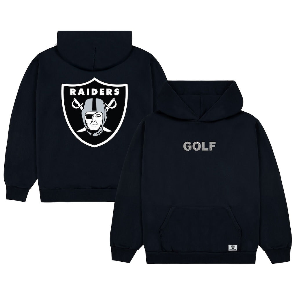 Las Vegas Raiders GOLF WANG Black Logo Hoodie