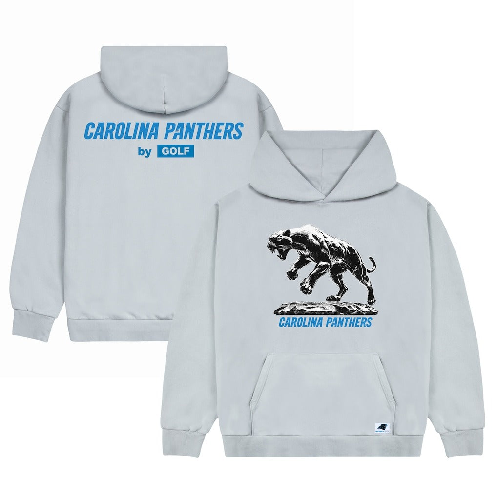 Carolina Panthers GOLF WANG Silver Cutout Hoodie