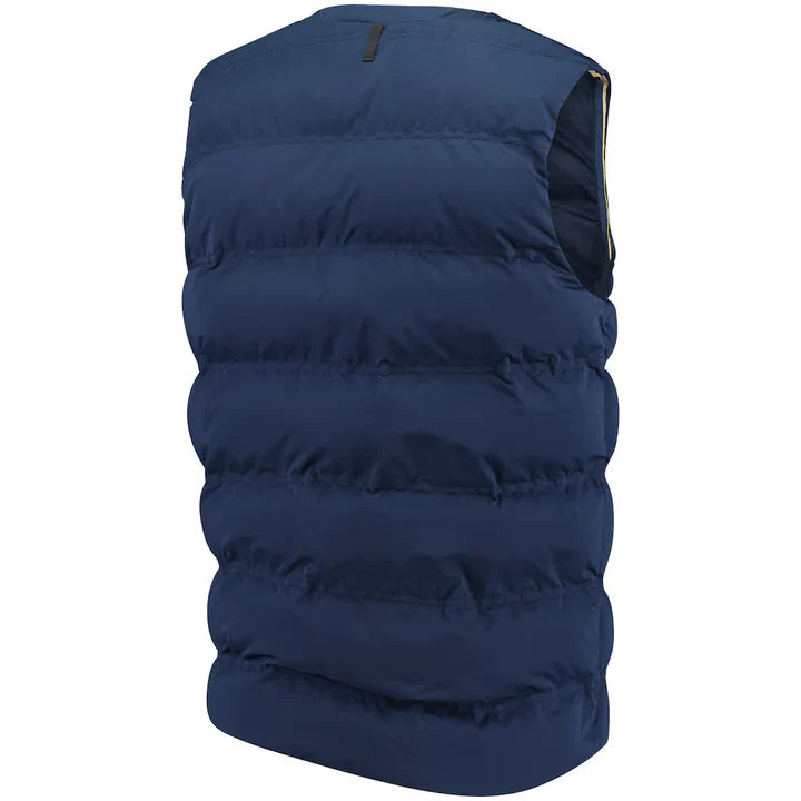 Men's Jordan Brand Navy Michigan Wolverines 23 Protect Shield Half-Zip Pullover Vest