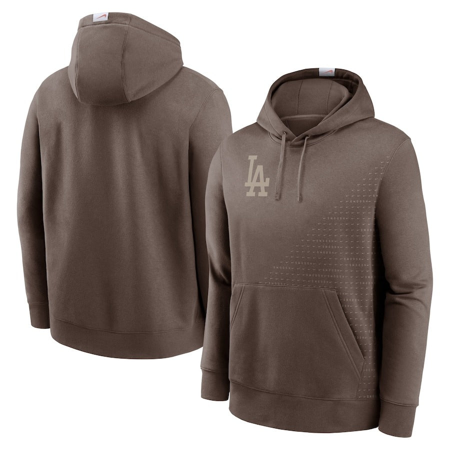 Los Angeles Dodgers Light Brown Statement Hoodie