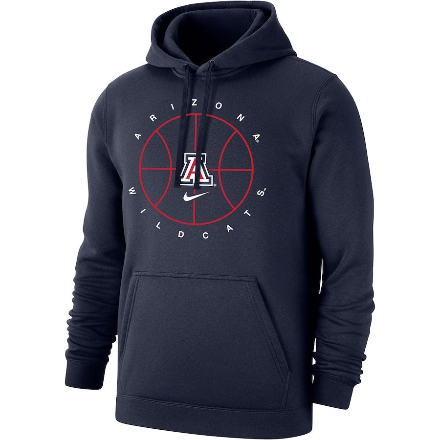 Navy Arizona Basketball Hoodie