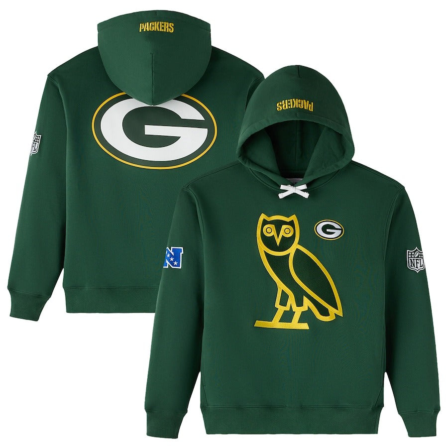 Green Bay Packers OVO Green Icon Team Hoodie