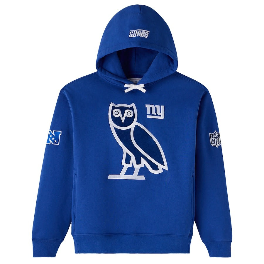 New York Giants OVO Royal Icon Team Hoodie