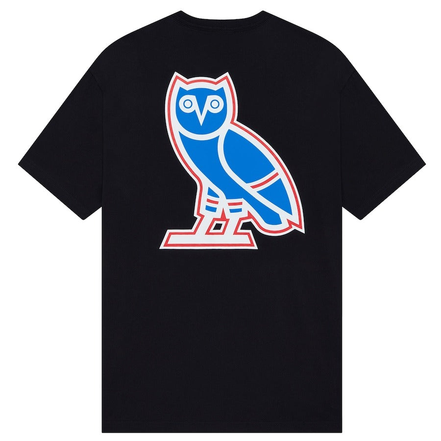 Men's New York Rangers Ovo X Nhl Black Graphic T-shirt