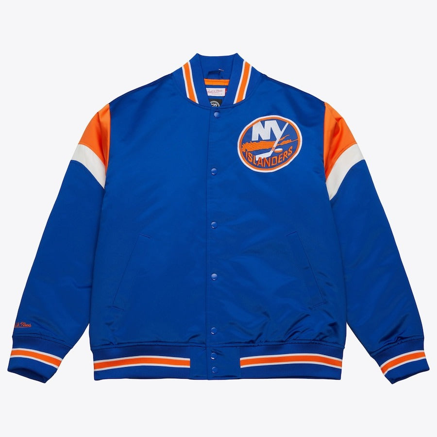 New York Islanders Heavyweight Satin Jacket