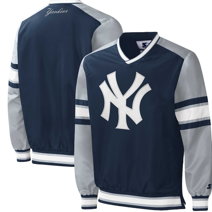 New York Yankees Starter Navy Windbreaker